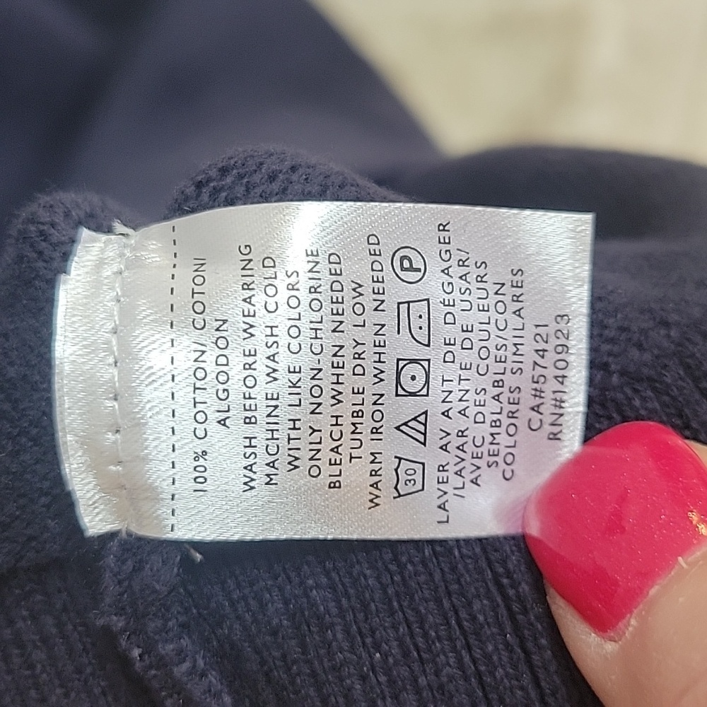 Loft Navy Sweater - Picture 5 of 8